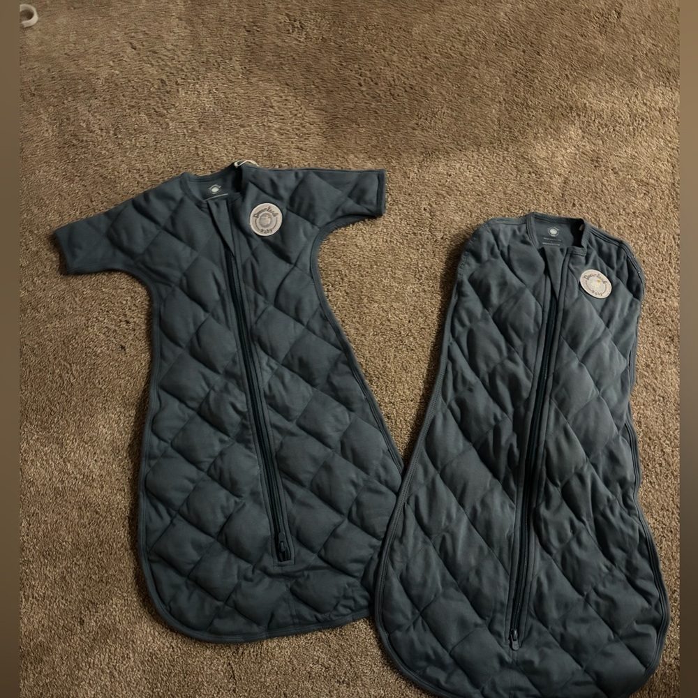 Dreamland baby weighted sleep sack navy